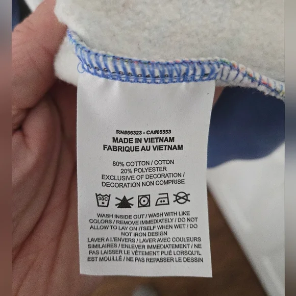 Nike Sportswear Oversize Sweatshirt Womens Size XXL Multicolor DQ3586-450 Front - Picture 5 of 9